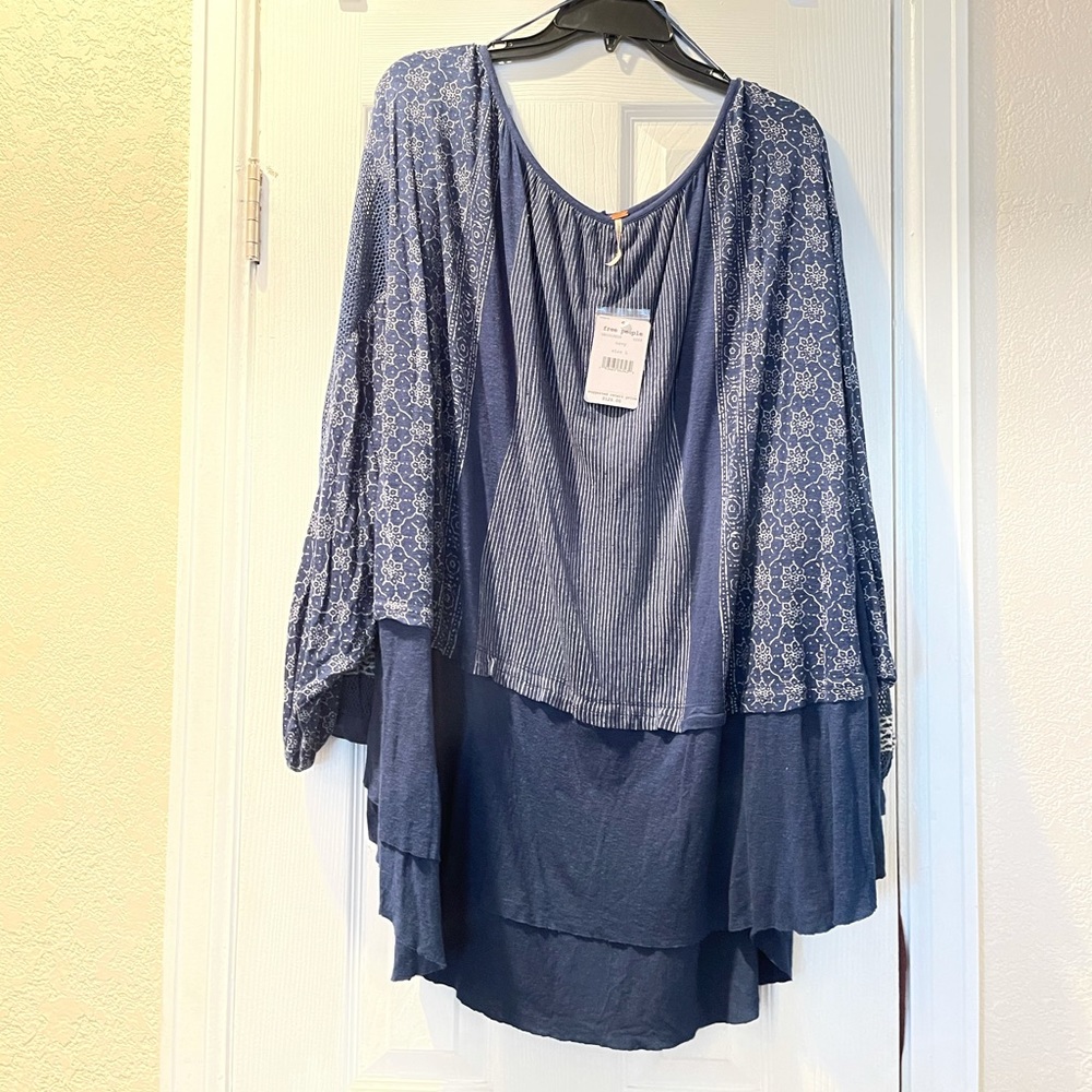 Free People Indigo Dreams
Embroidered Linen Blend Tunic
Top - Picture 7 of 7